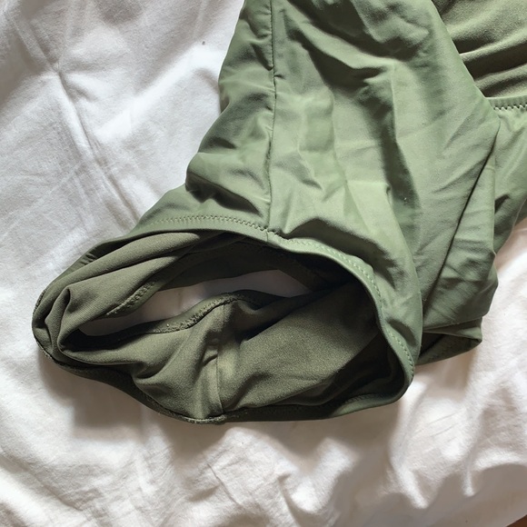 Olive one piece swimsuit - Picture 4 of 4